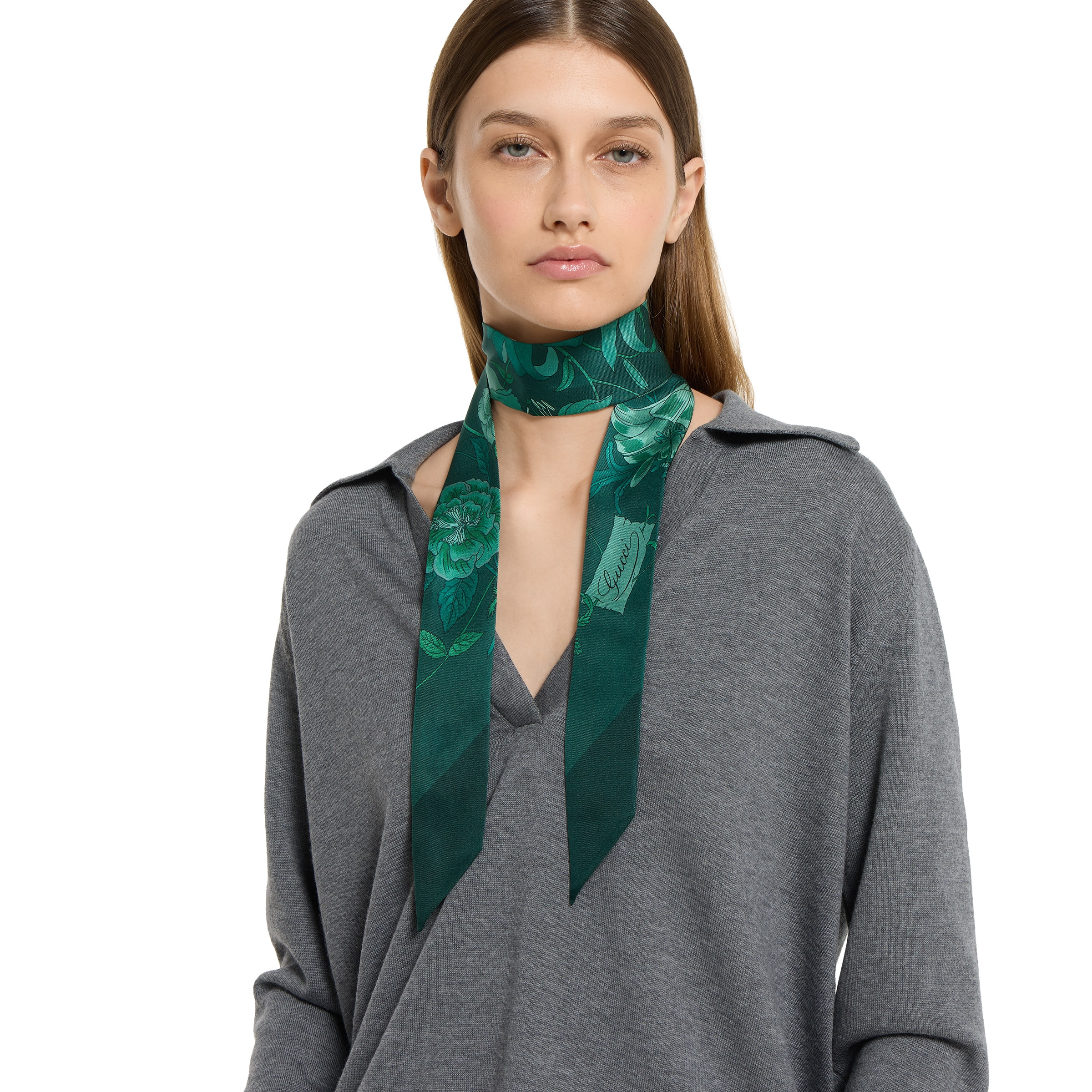 Printed silk ribbon - 3