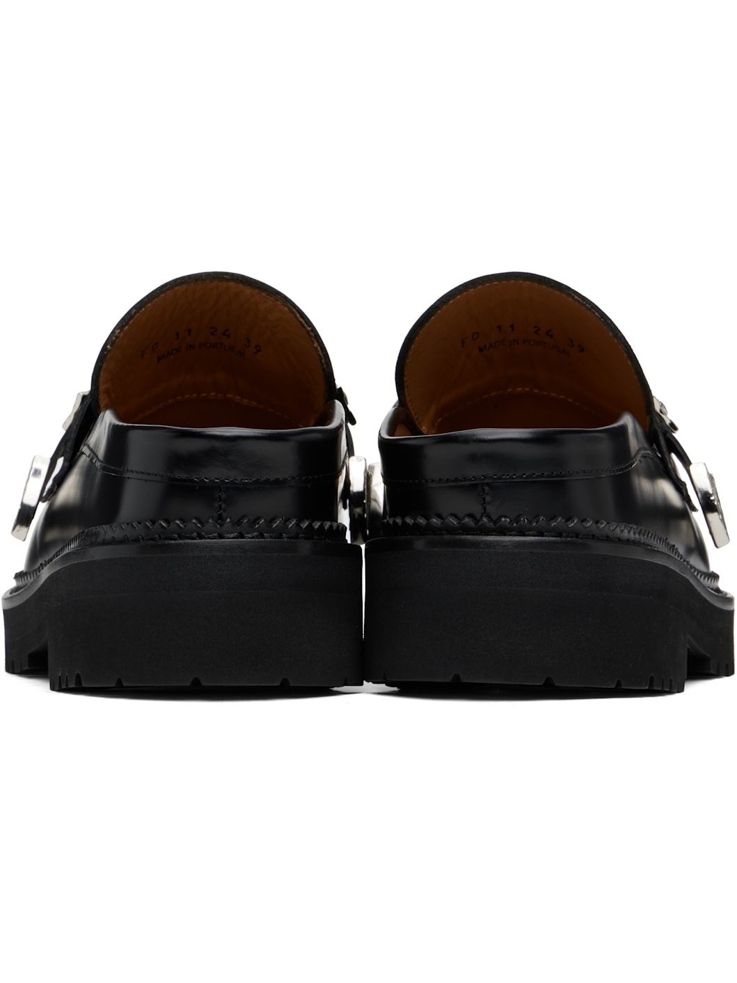 Black Polido Loafers - 2