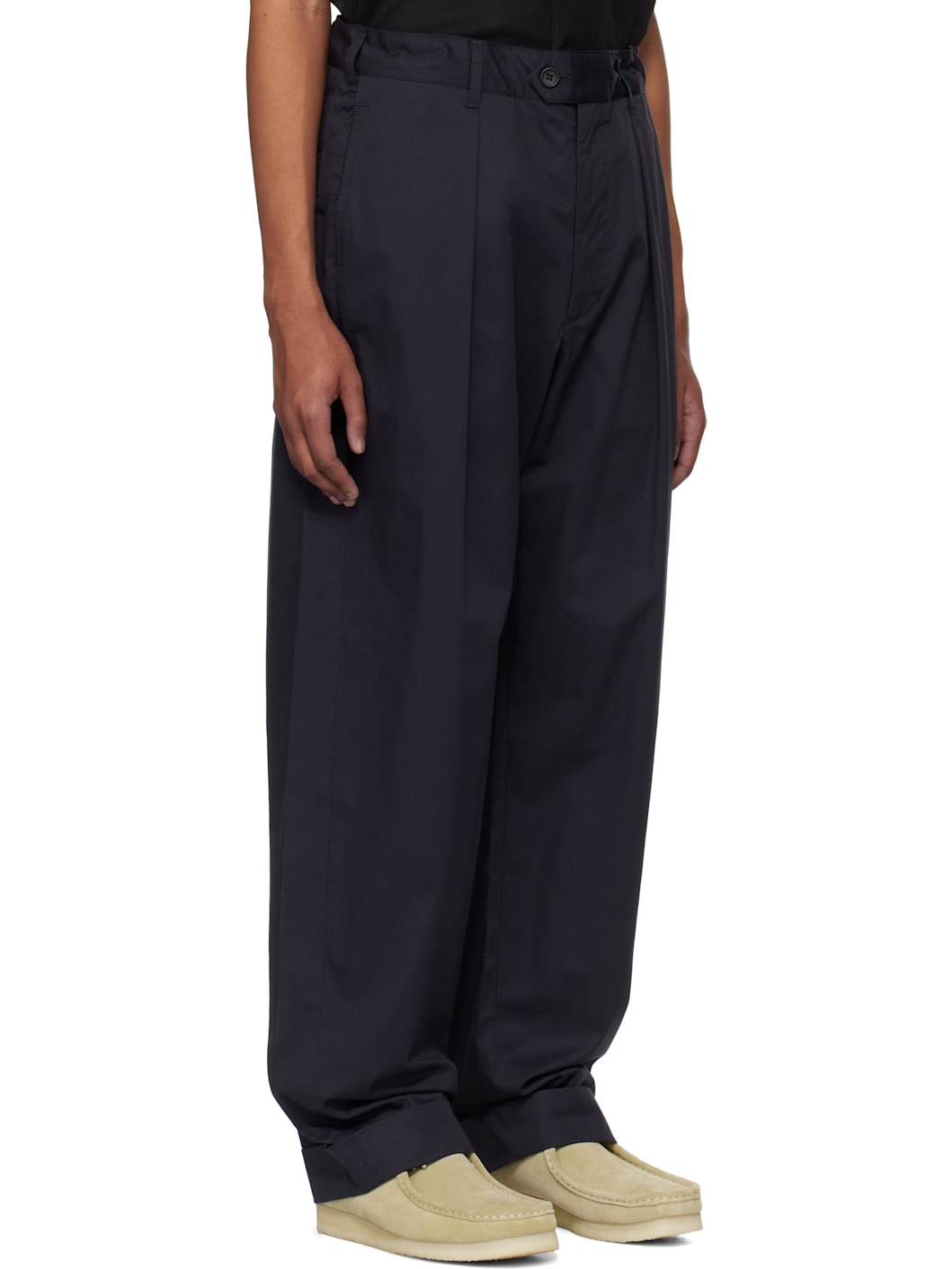Navy Carlyle Trousers - 2