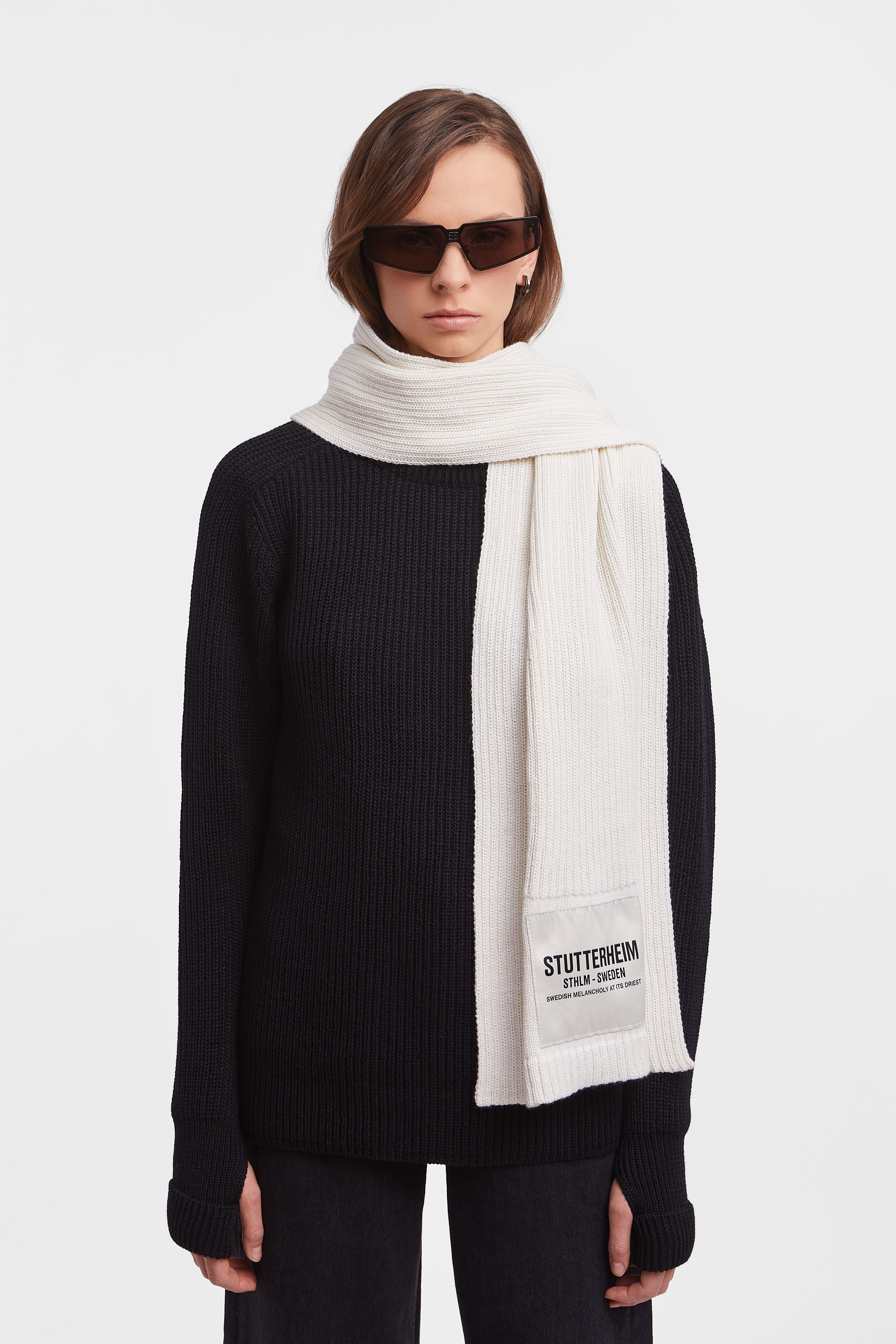 Wrap Scarf Off White - 2
