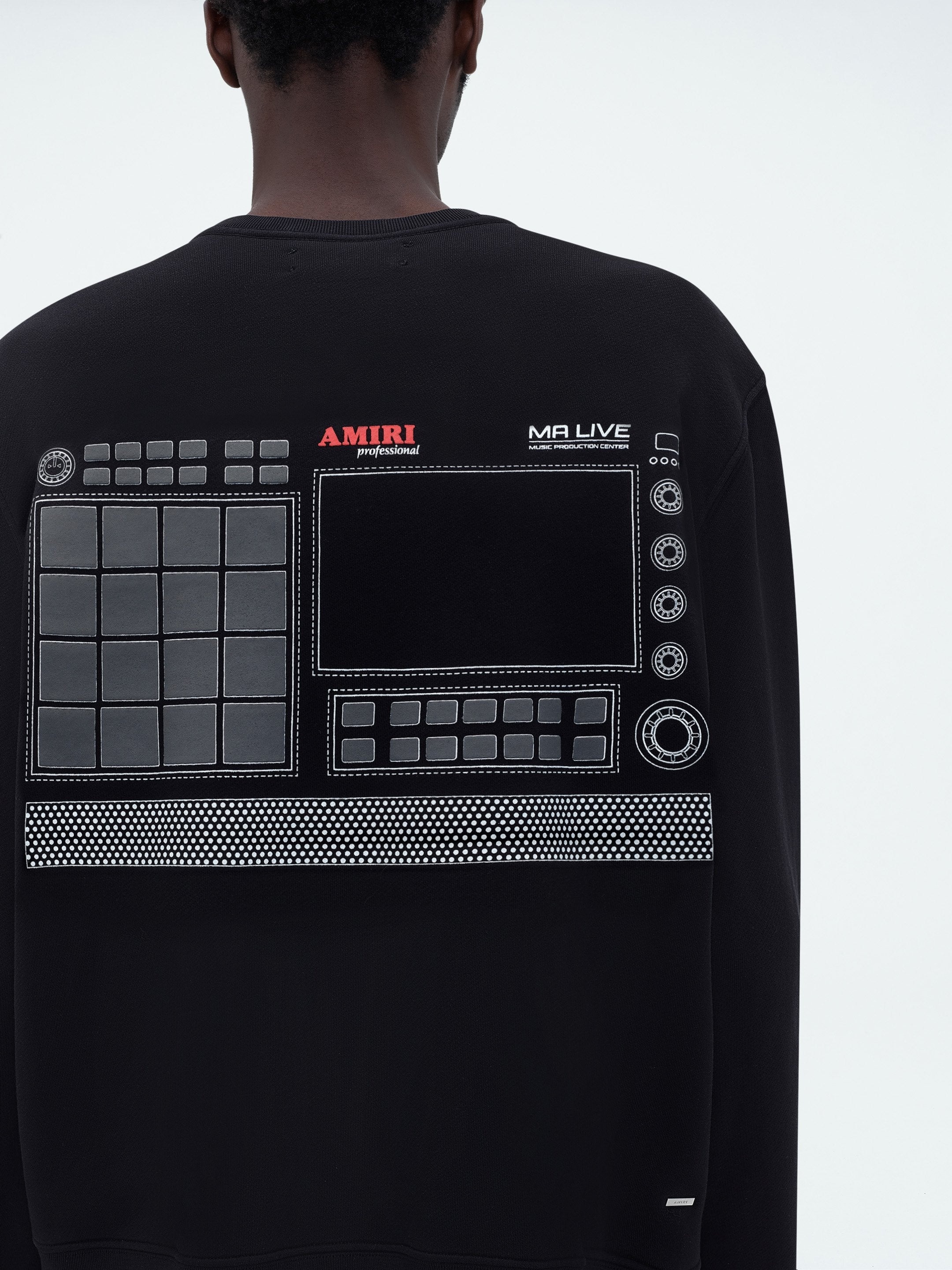 AMIRI DRUM MACHINE CREW - 6