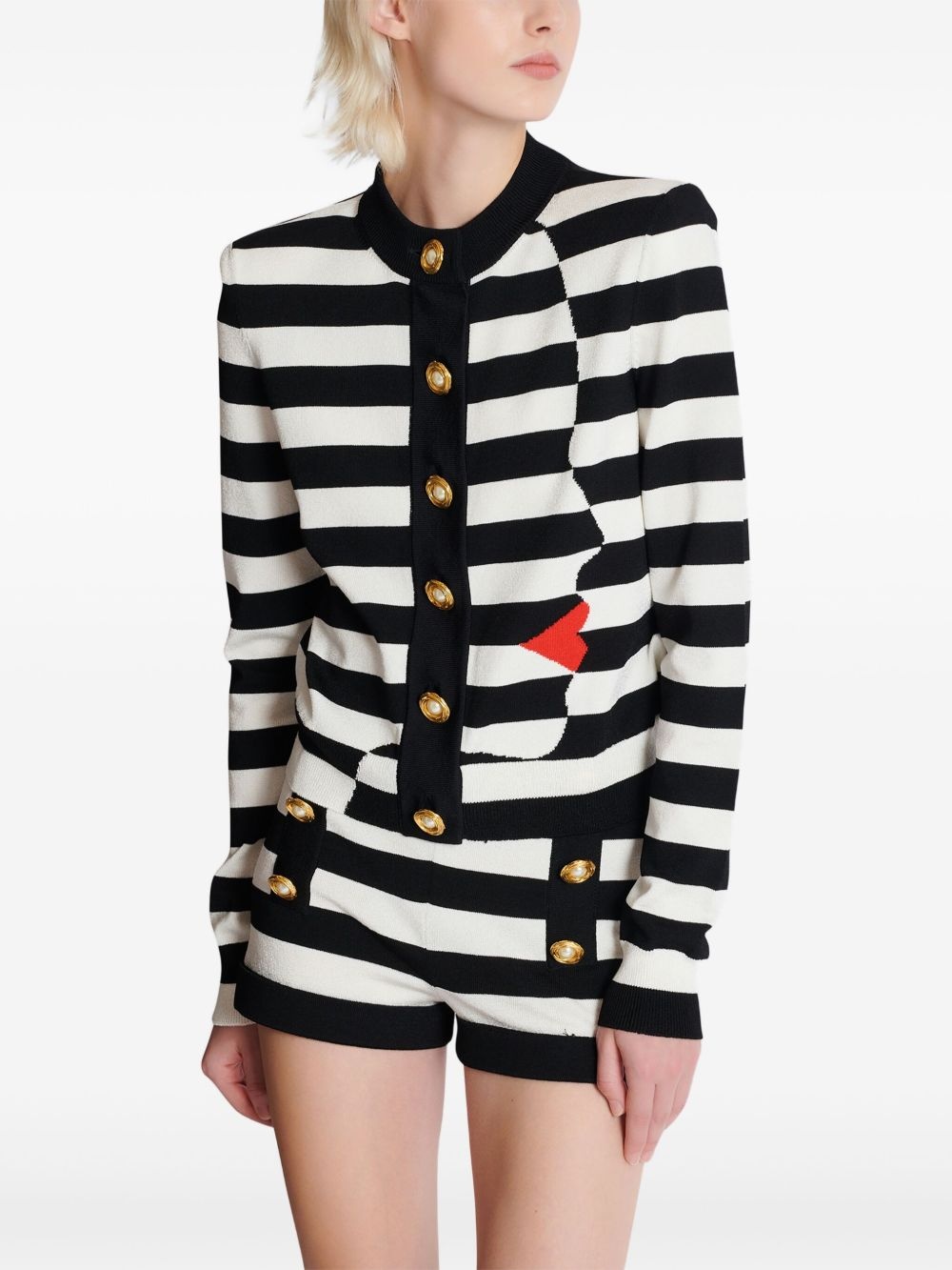 Face Mariniere cardigan - 6