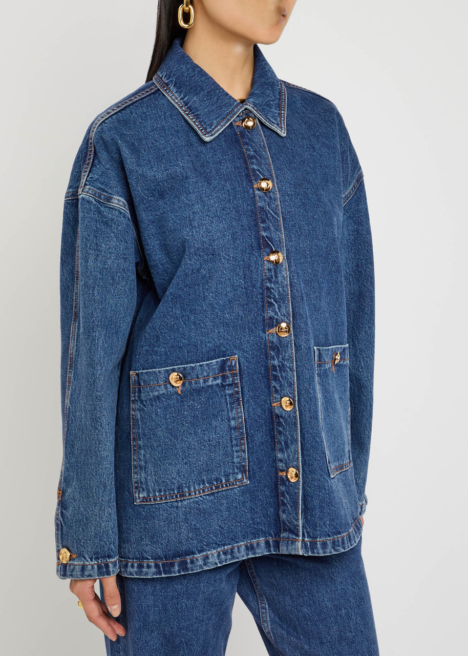 Anine Bing Luca Denim Jacket - 2
