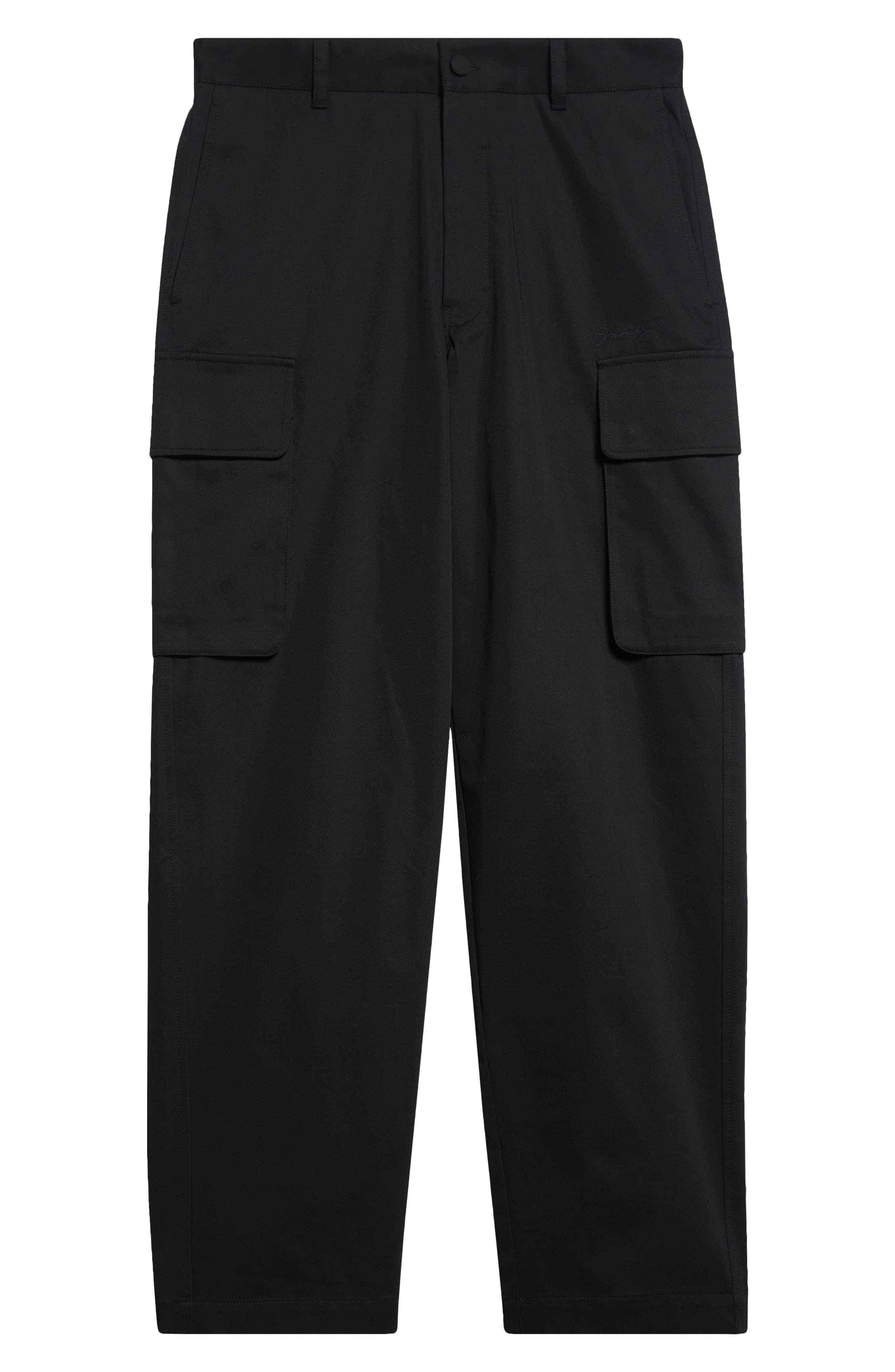 Givenchy Cotton Cargo Pants in Black at Nordstrom - 5
