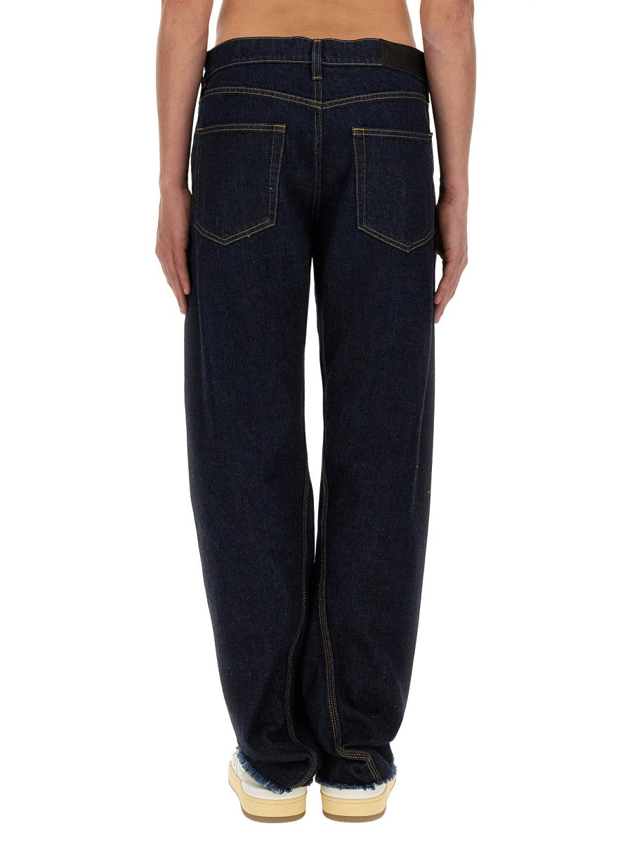 Lanvin Men Twisted Jeans - 3