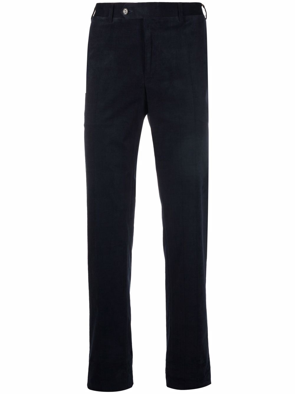 corduroy regular fit trousers - 1