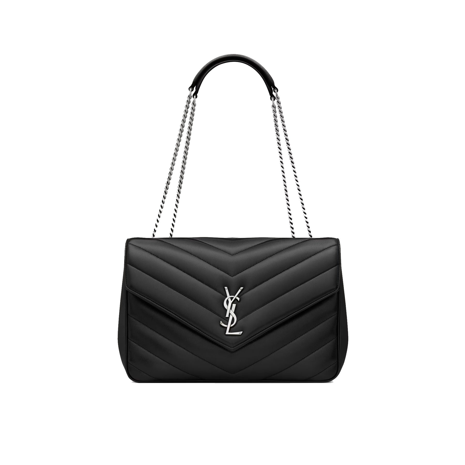 Saint Laurent Loulou Large Shoulder Bag - 2