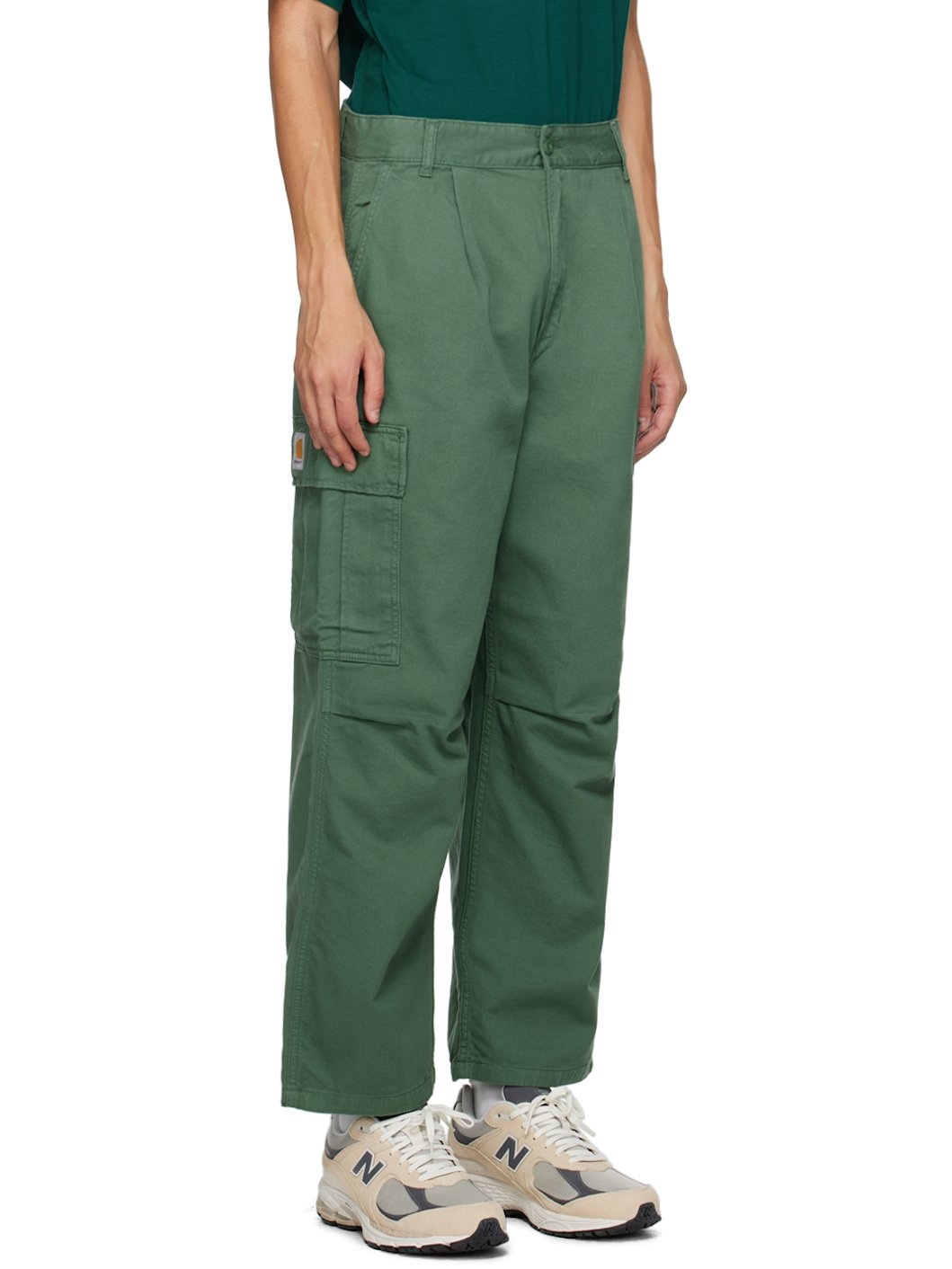 Green Cole Cargo Pants - 2