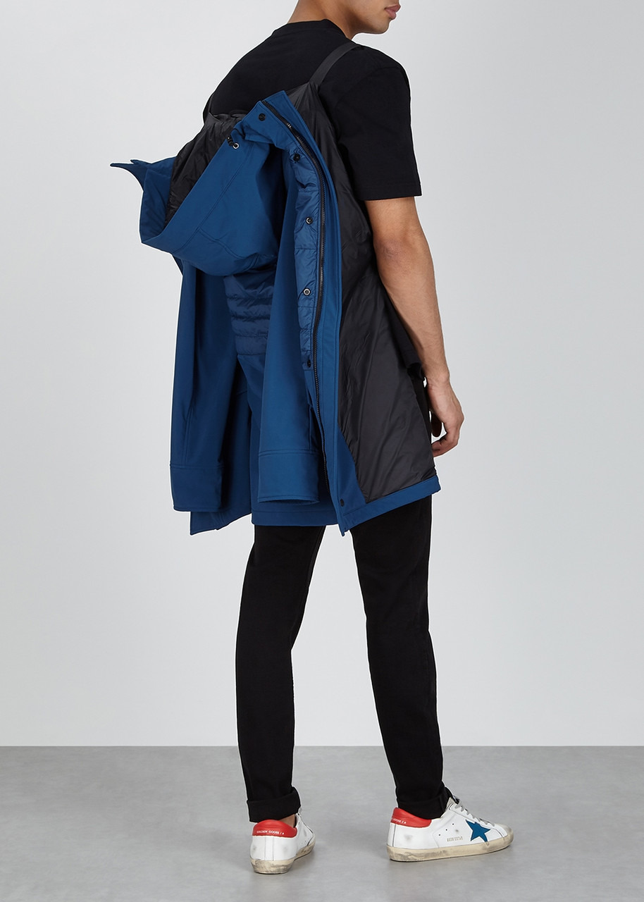 Breton blue quilted Tri-Durance shell jacket - 6