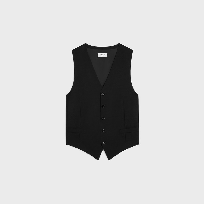 vest in wool and mohair 1