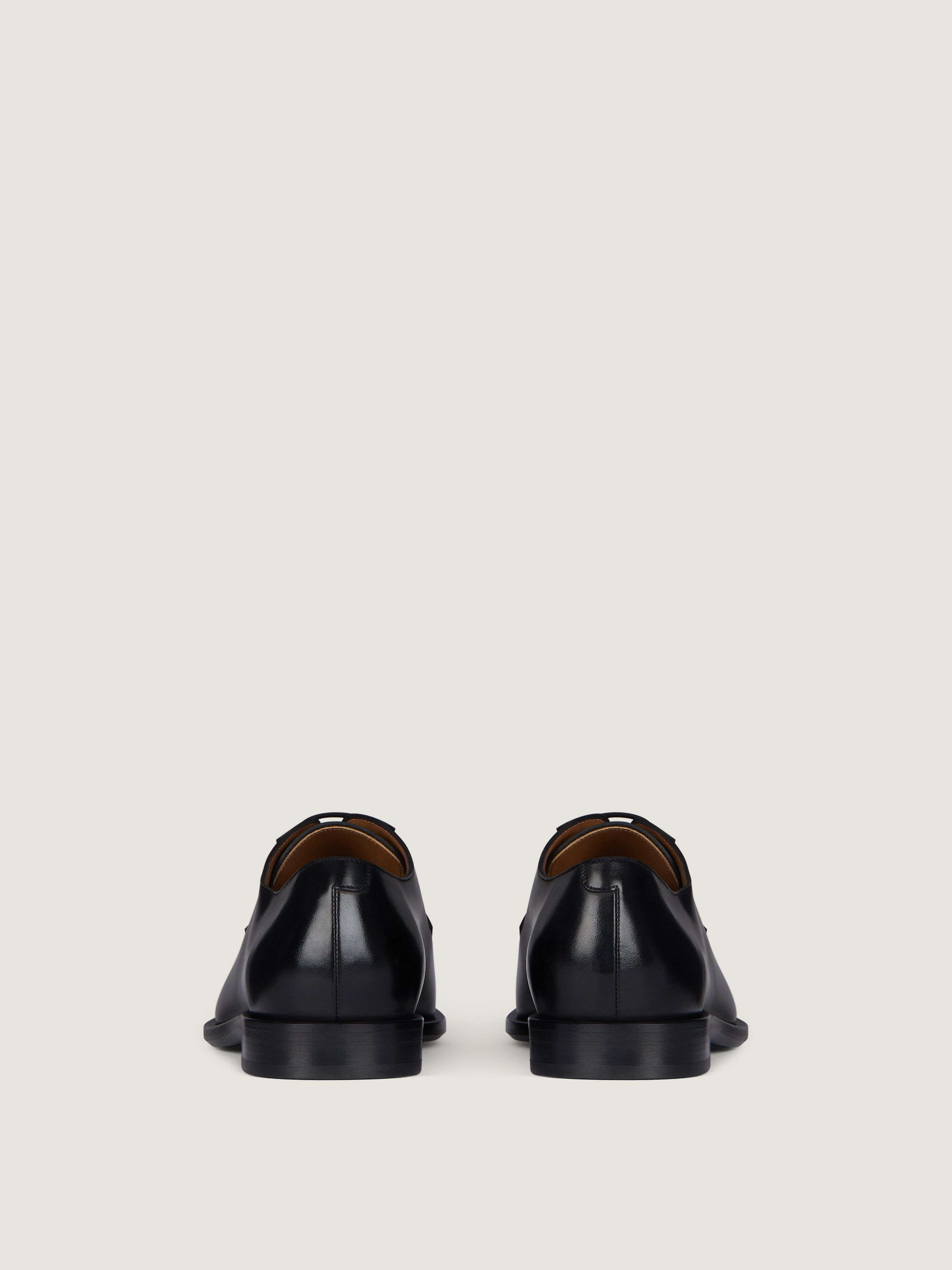 LABEL DERBIES IN LEATHER - 5