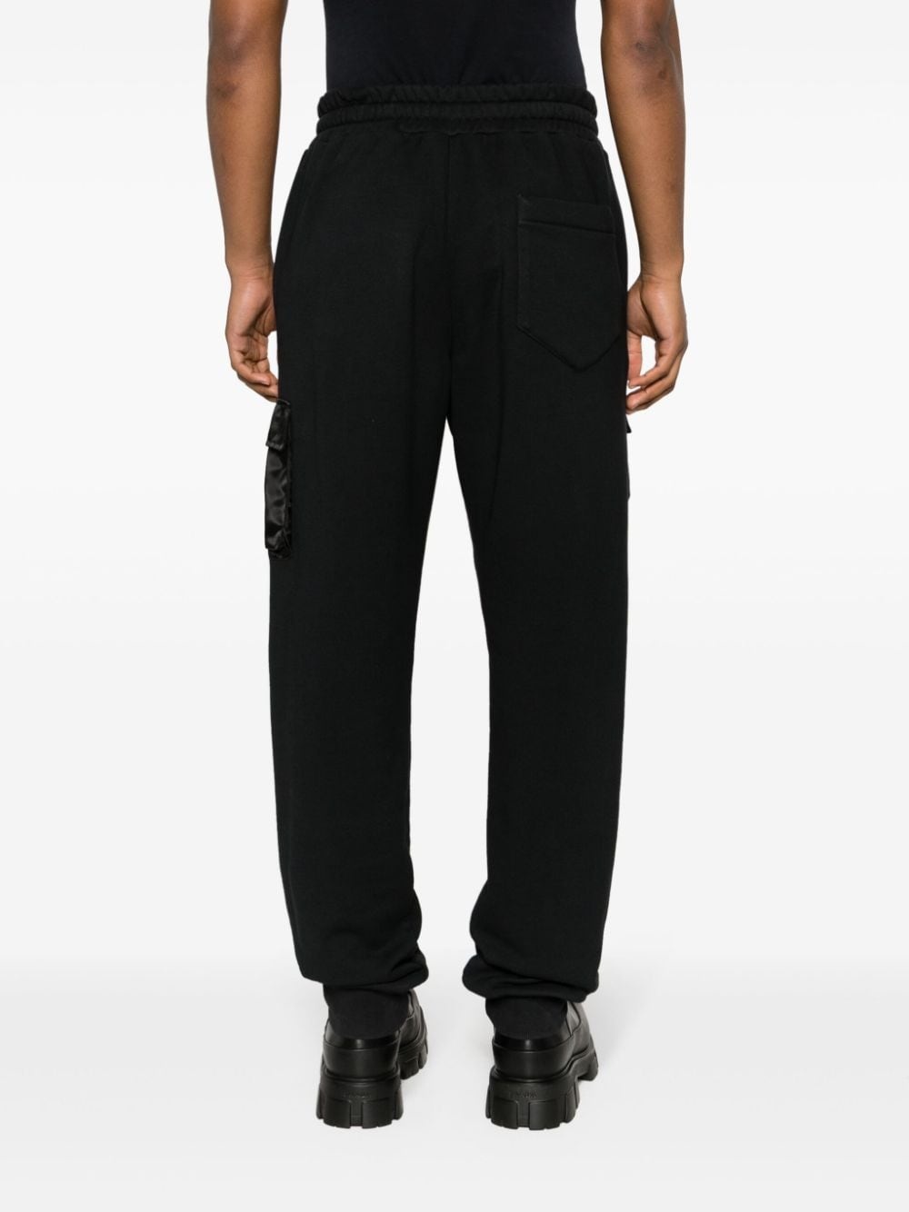 cargo cotton track pants - 4