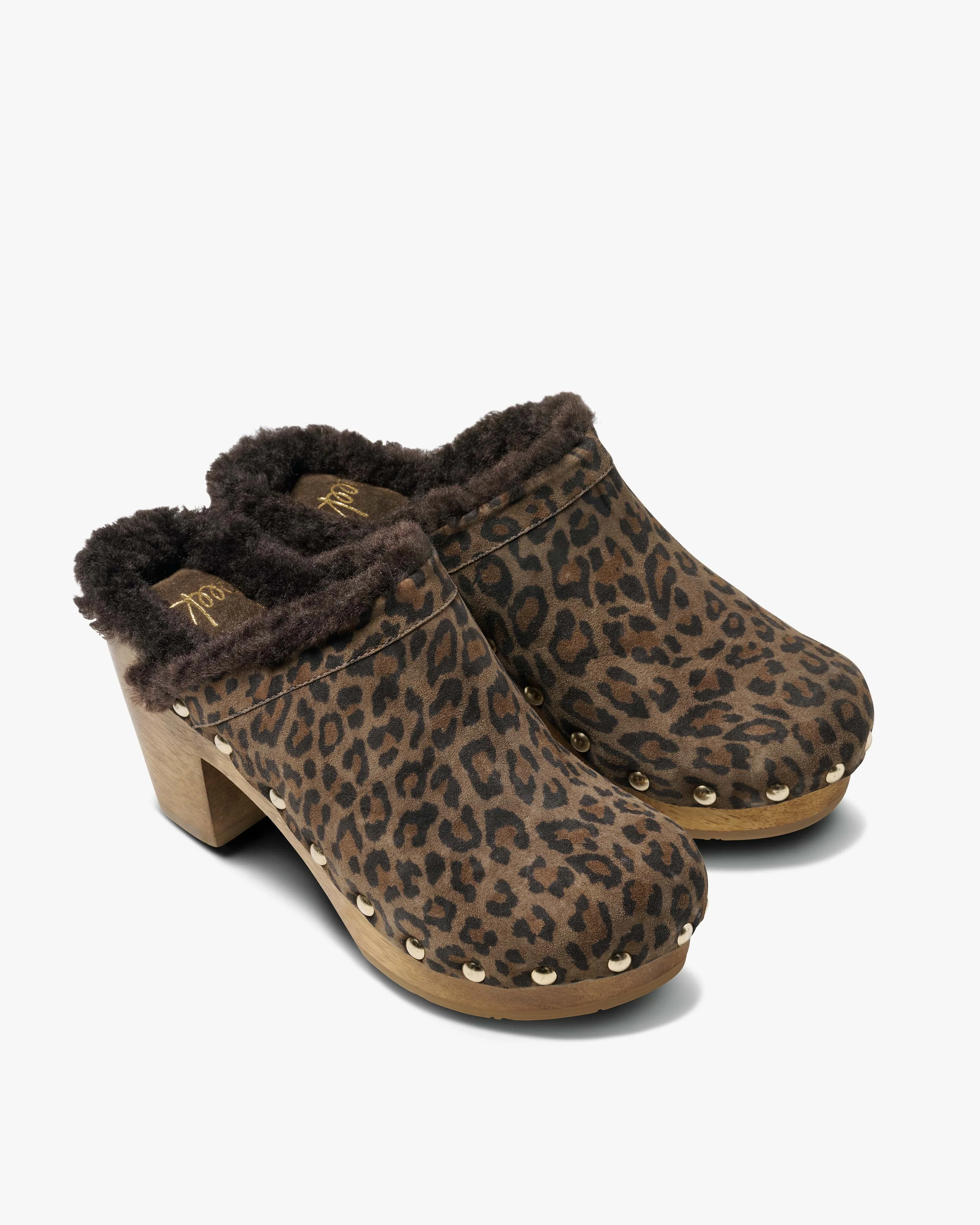 Woodpecker Shearling Clog - 1