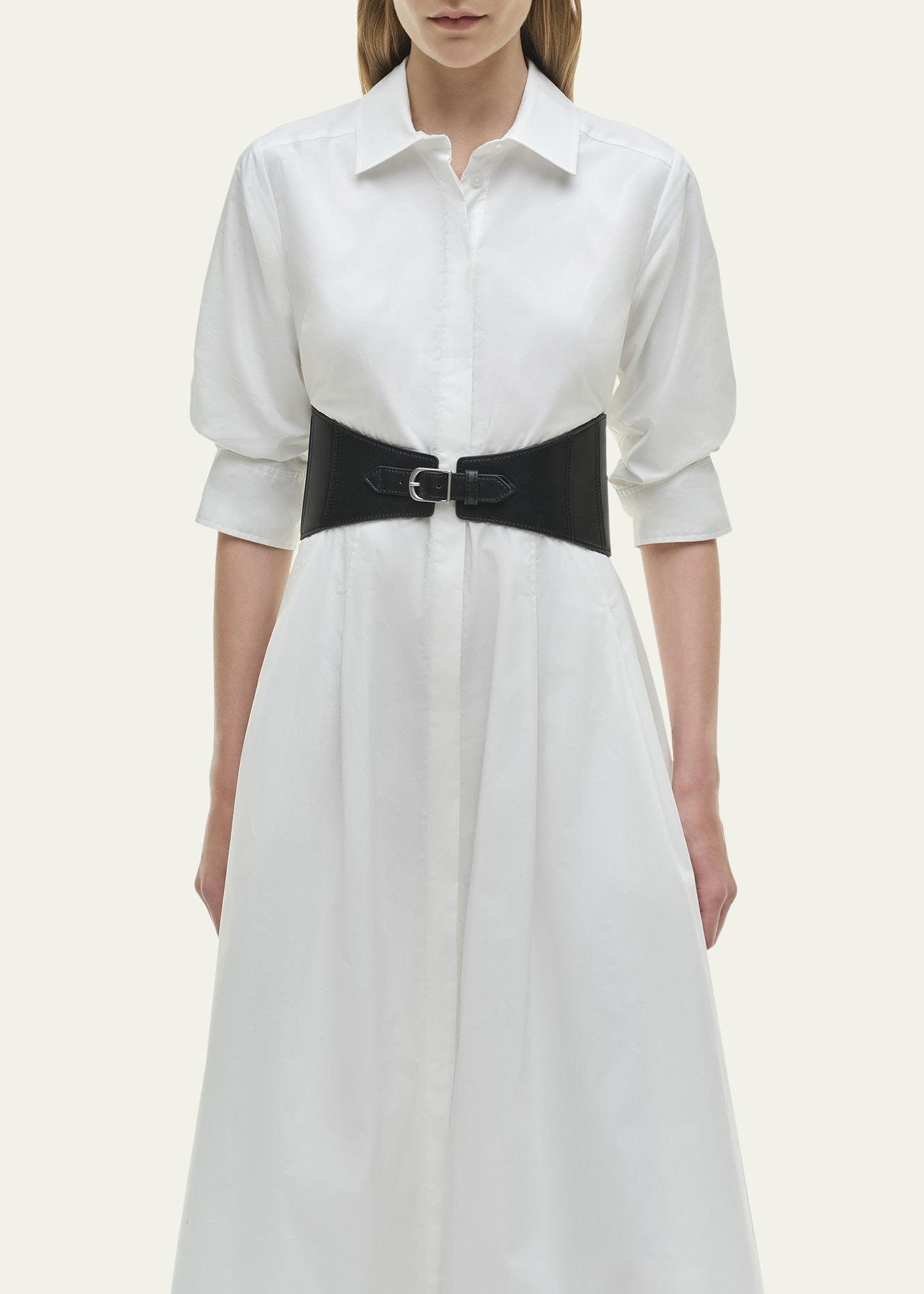 Olson Belted Midi Shirtdress - 5