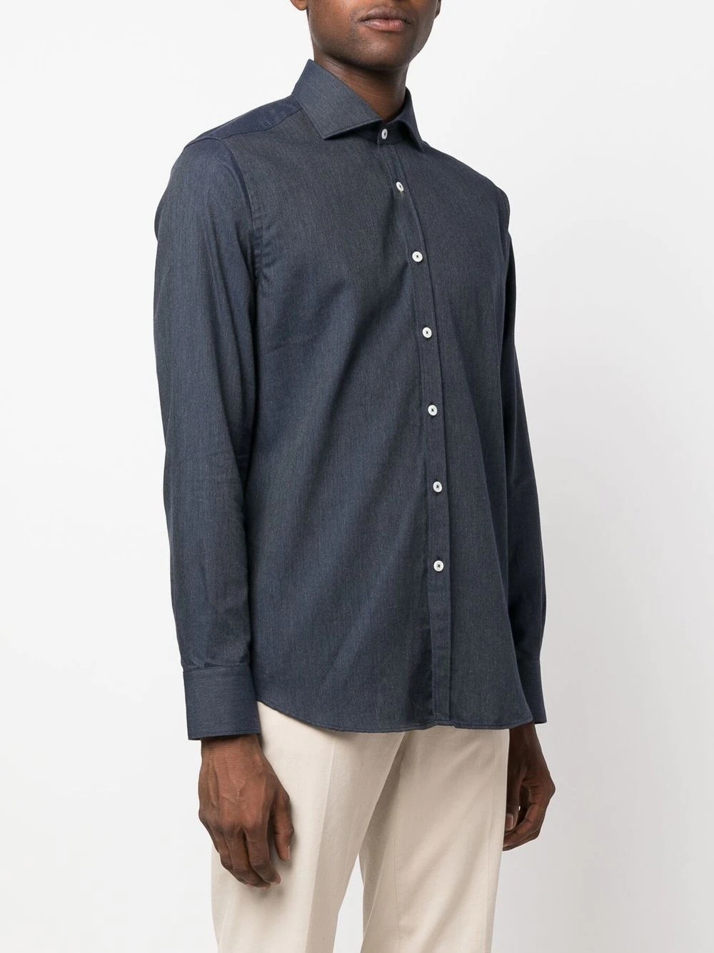 long-sleeve button-up shirt - 3