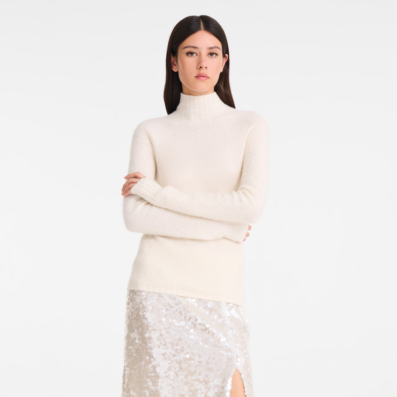 High neck sweater Ivory - OTHER 4