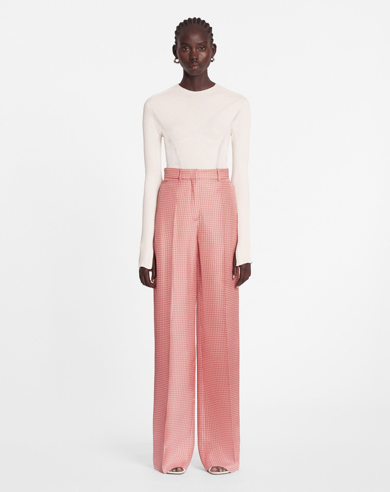 Lanvin PRINTED FLOWING PANTS outlook