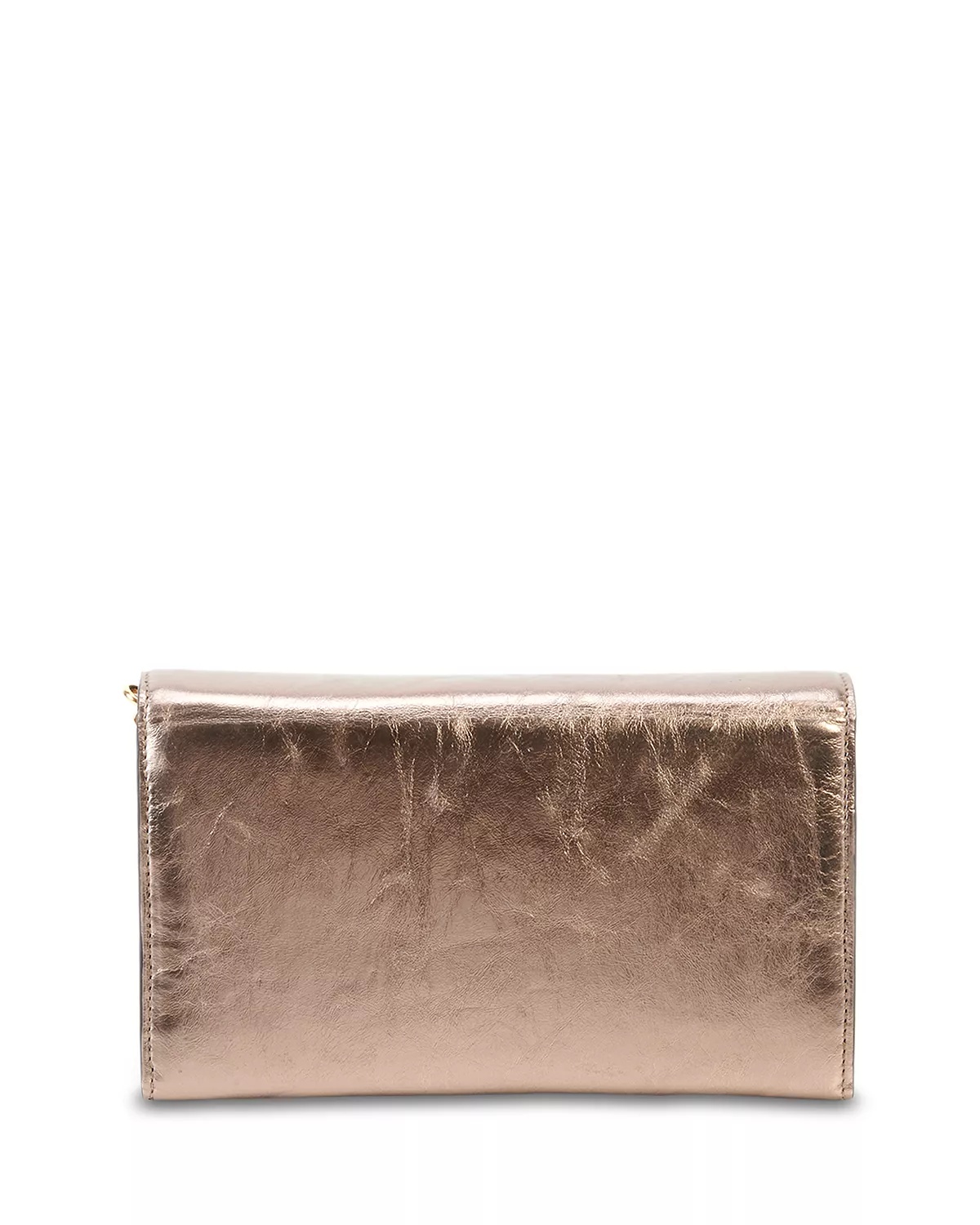 Iconic Leather Flap Wallet On Chain - 5