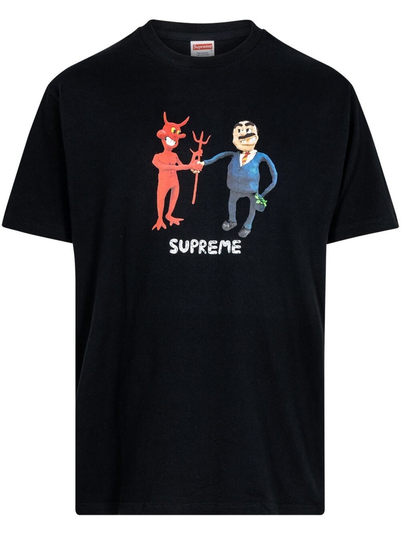 비즈니스 "블랙"T-shirt - 1