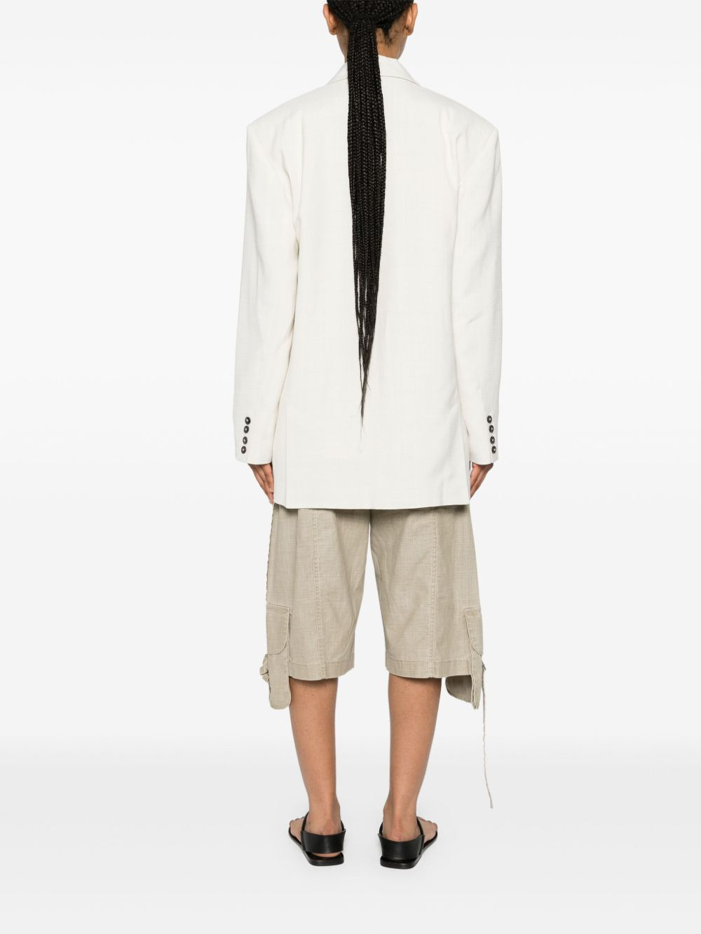 Verner single-breasted blazer - 4