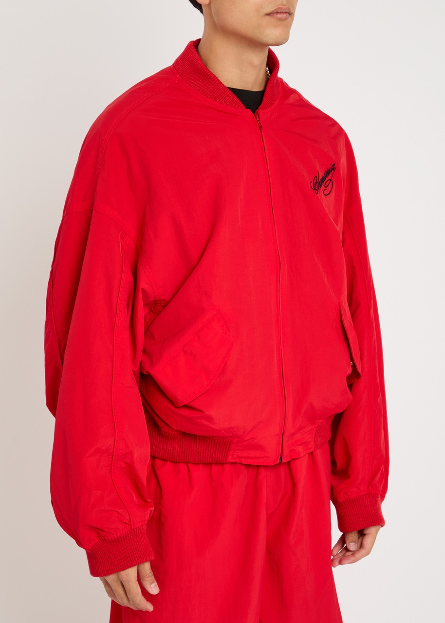 Willy Chavarria Logo-embroidered Shell Bomber Jacket - 2