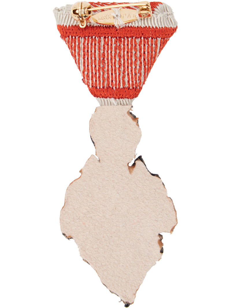 UNDERCOVER Red UC2E1X03 Crown Brooch outlook