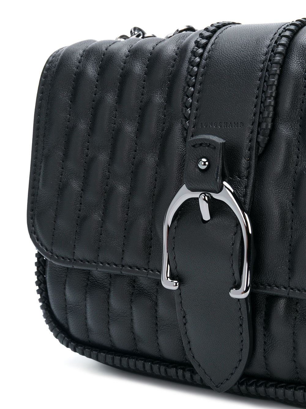 quilted chain strap shoulder bag - 4