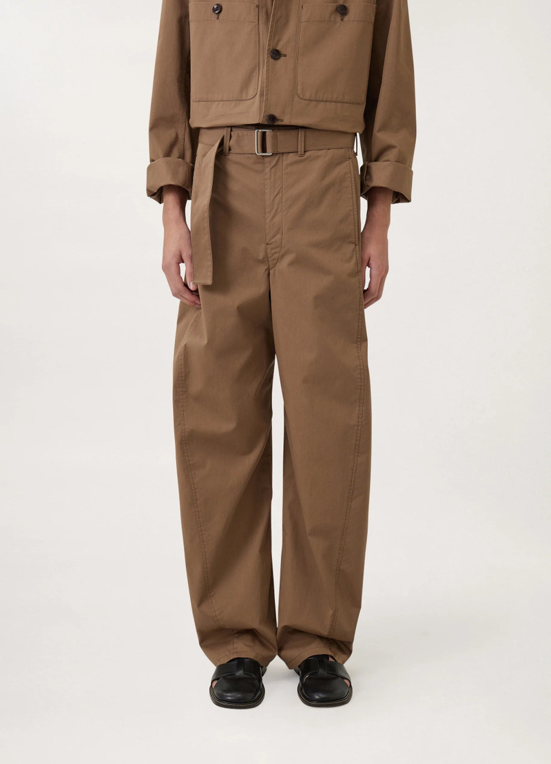 LIGHT BELTED TWISTED PANTS
COTTON TWILL 11
