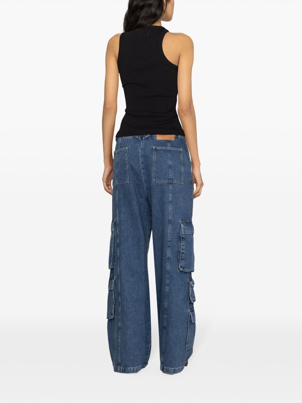 ribbed-knit tank top - 3