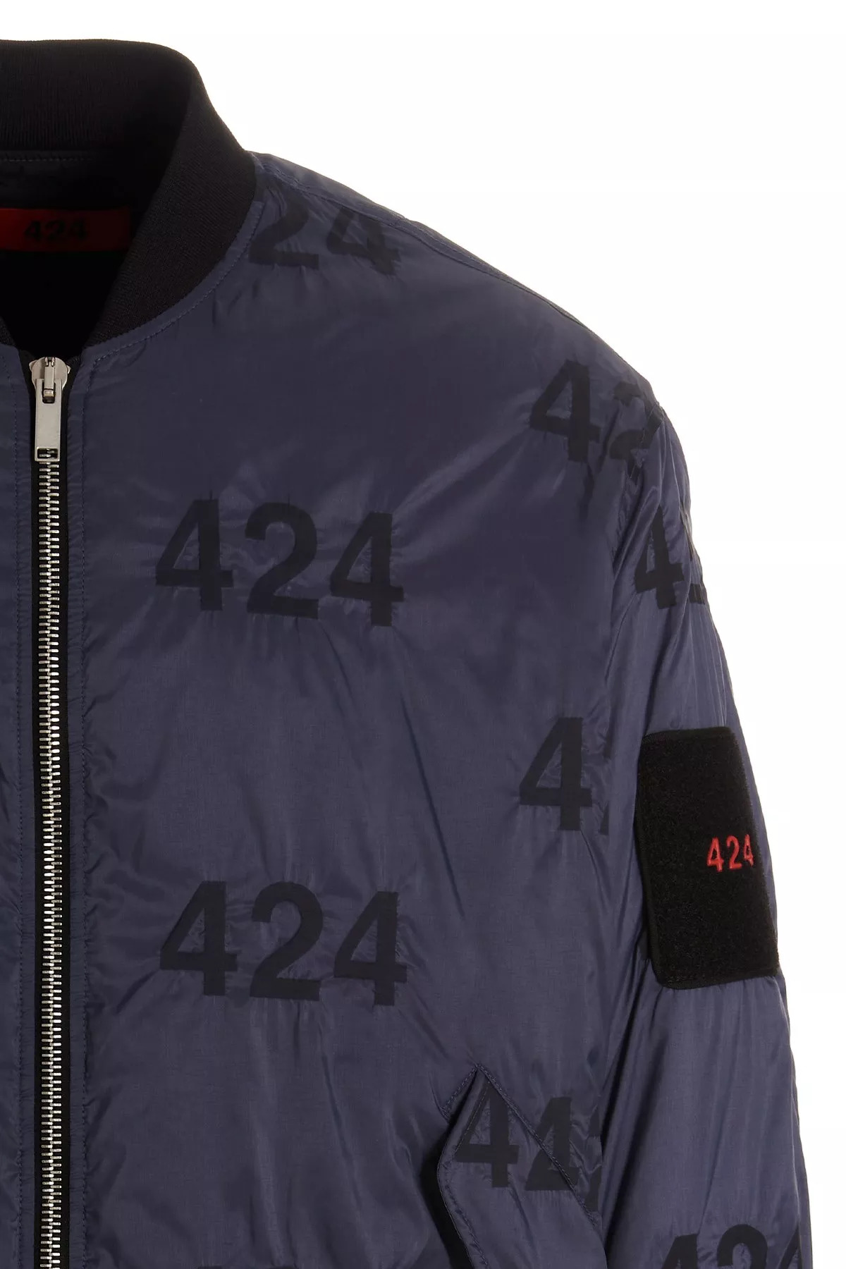 Reversible logo bomber jacket. - 4