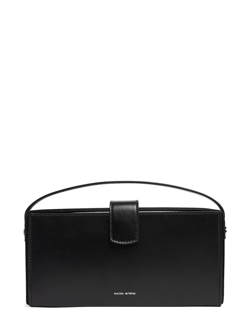 Apolonia leather top handle bag - 1