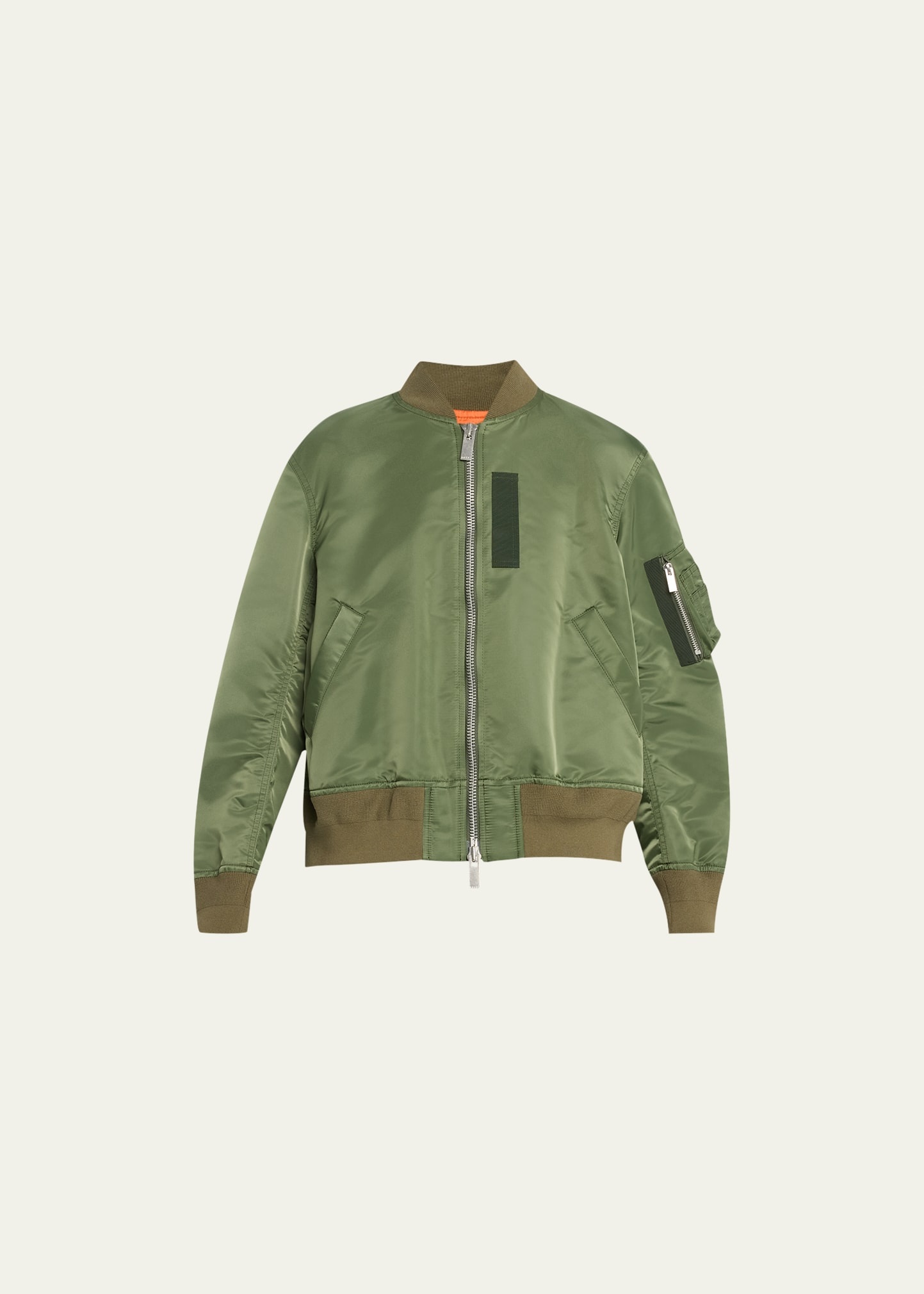 送料関税込♢sacai コットンギャバジン ナイロンブルゾン 益若つばさ愛用 Sacai◇Cotton Gabardine x Nylon Twill Blouson