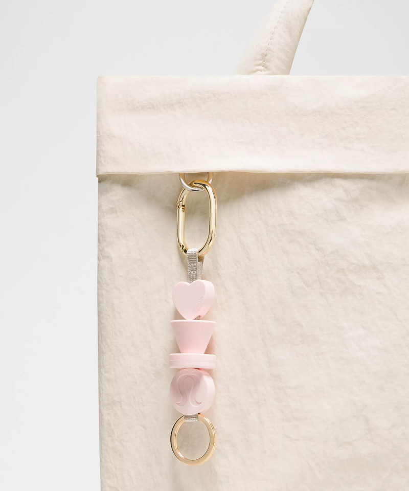 lululemon Silicone Beaded Keychain outlook