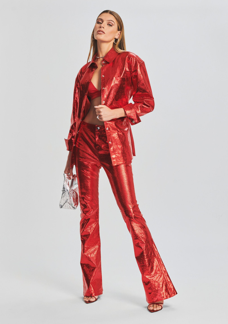 RETROFÊTE LYNX LEATHER PANT outlook