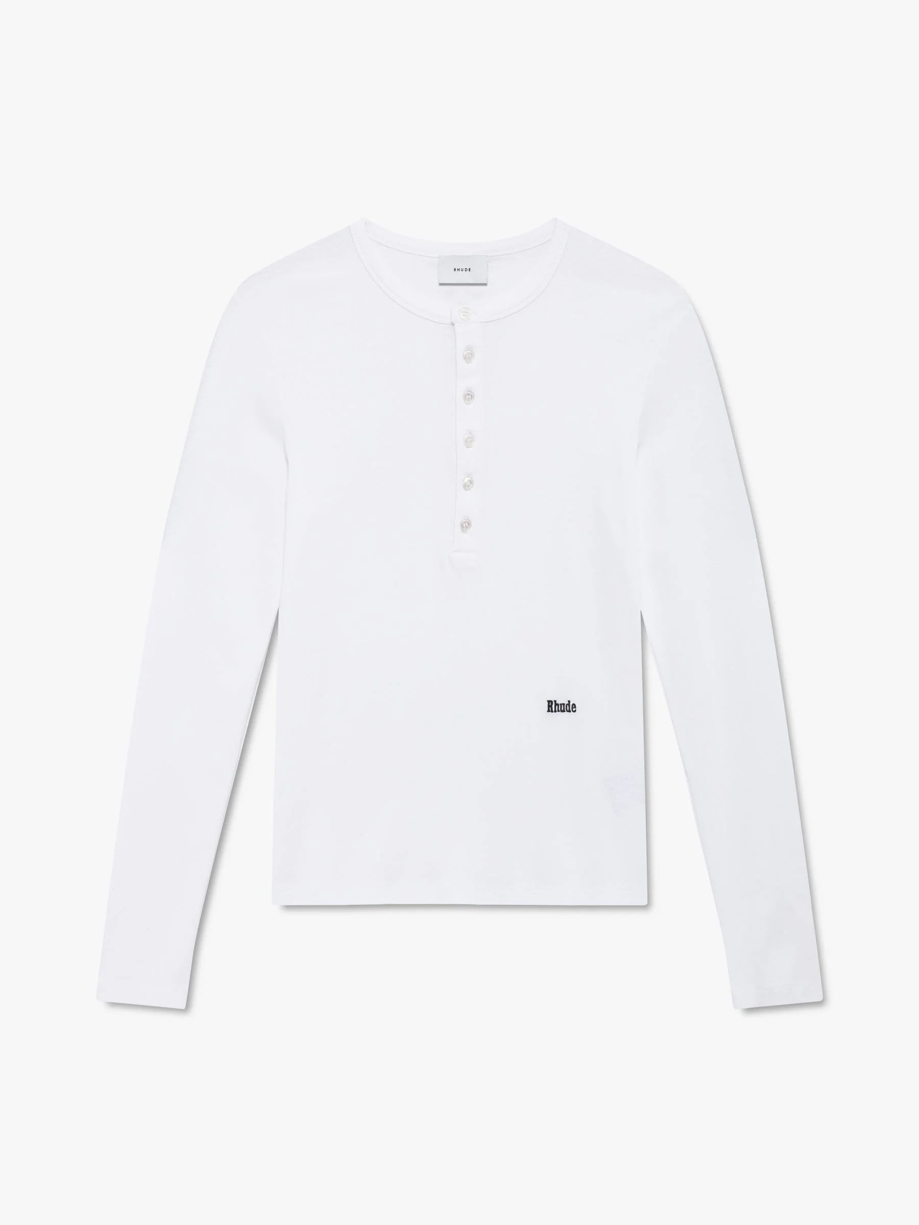 LOGO HENLEY LS TEE - 1