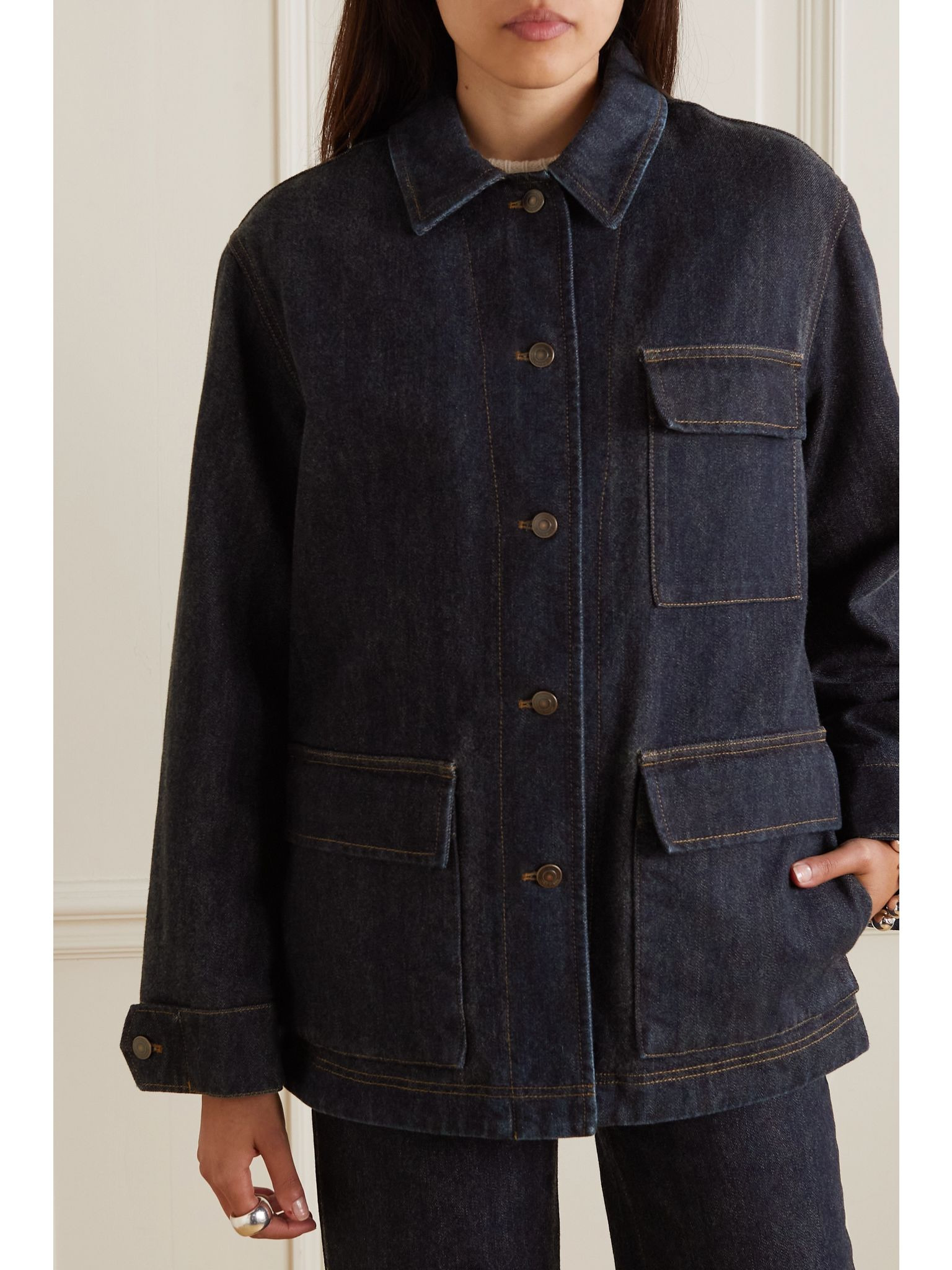Denim shirt Indigo - 3