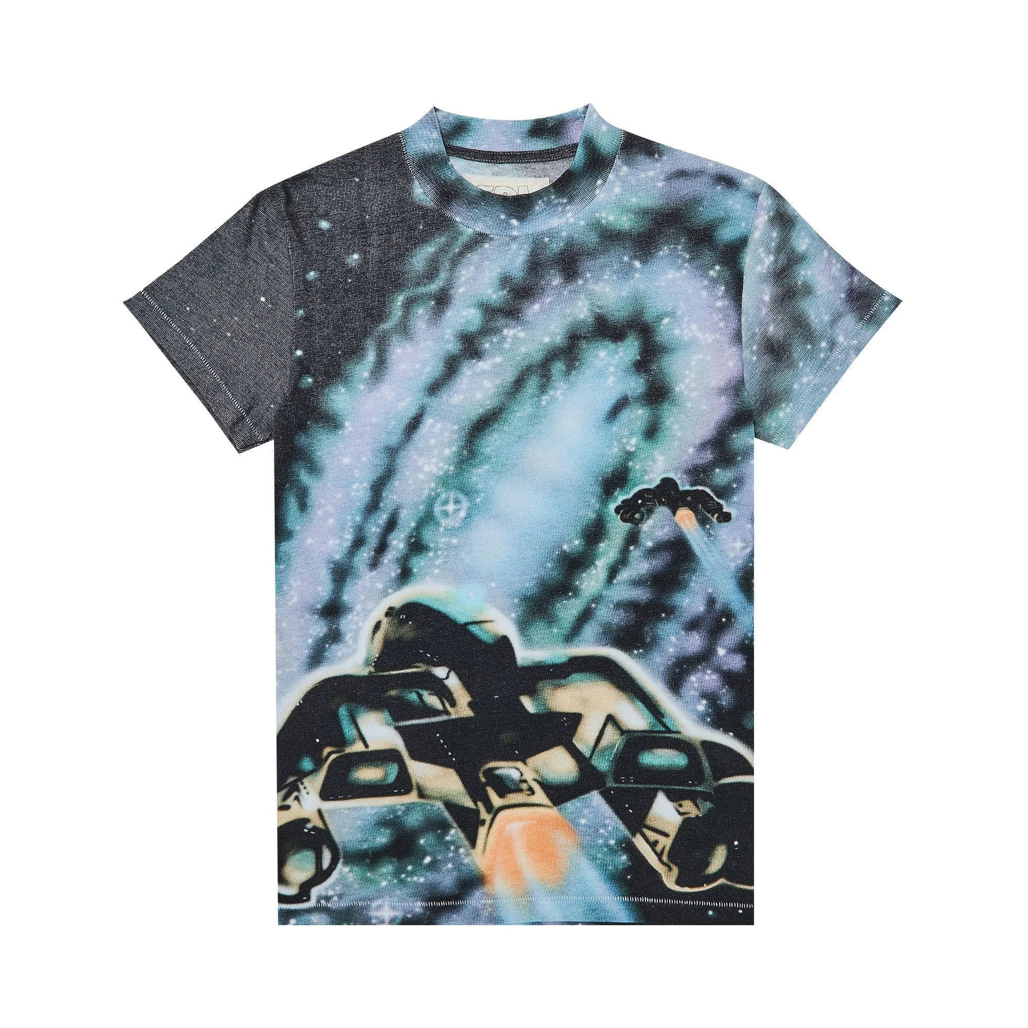 ERL Space Knit Tee 'Space Print' - 1
