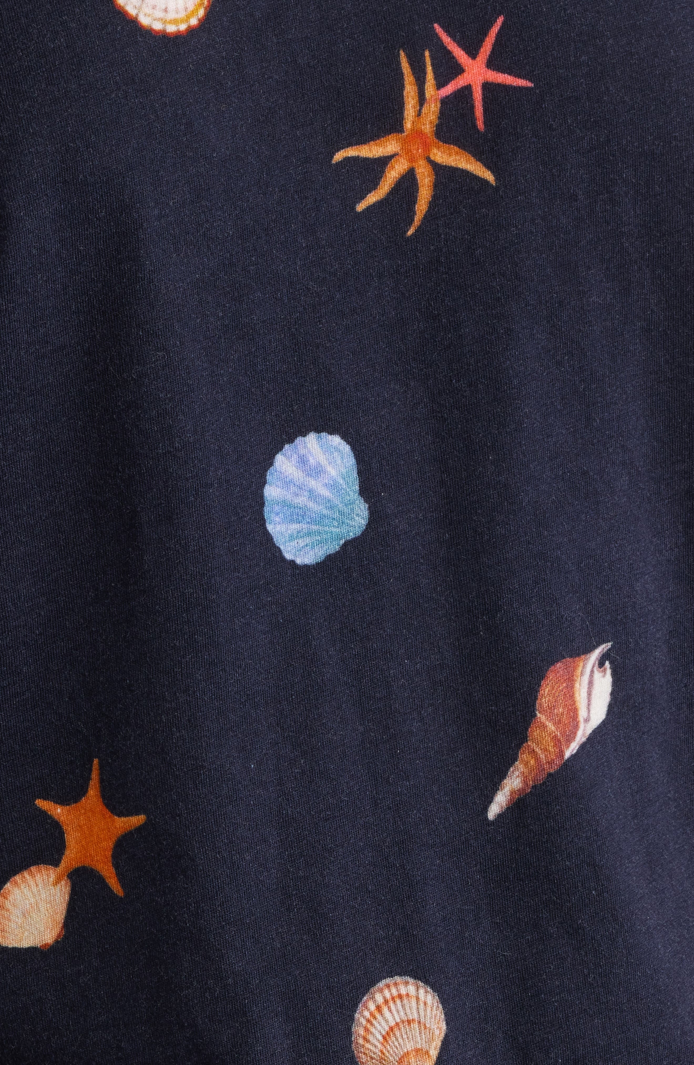 rag & bone Seashell Print Cotton T-Shirt in Salmt at Nordstrom - 6