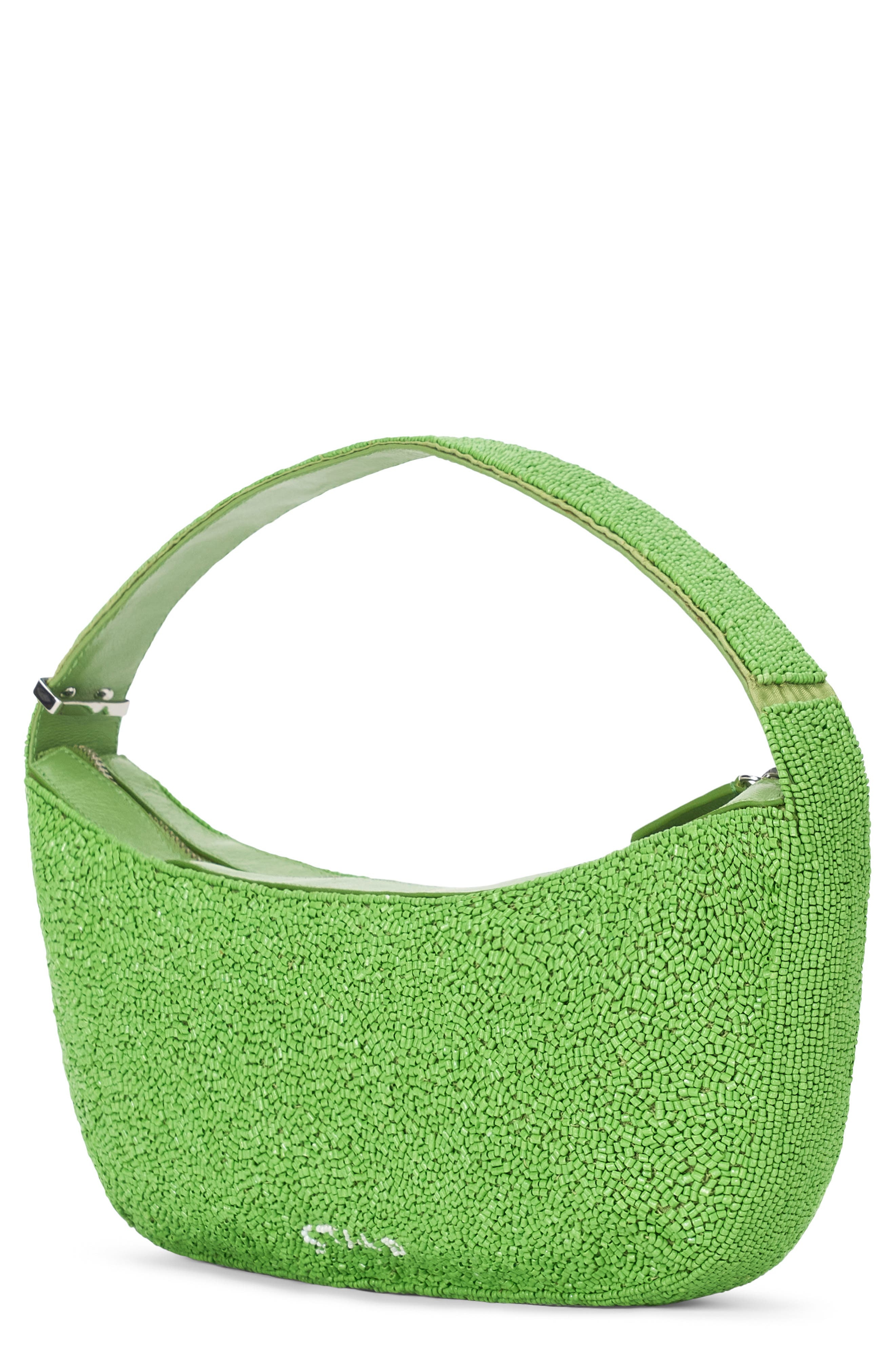 STAUD Demy Convertible Leather Shoulder Bag in Meadow at Nordstrom - 3
