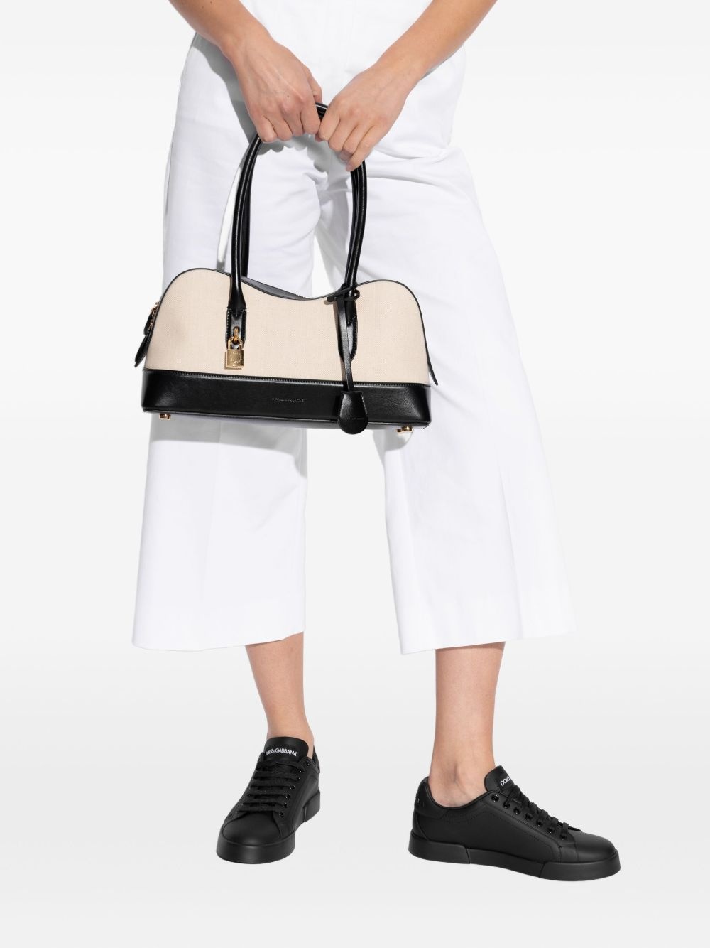 Ryder padlock curved tote bag - 2