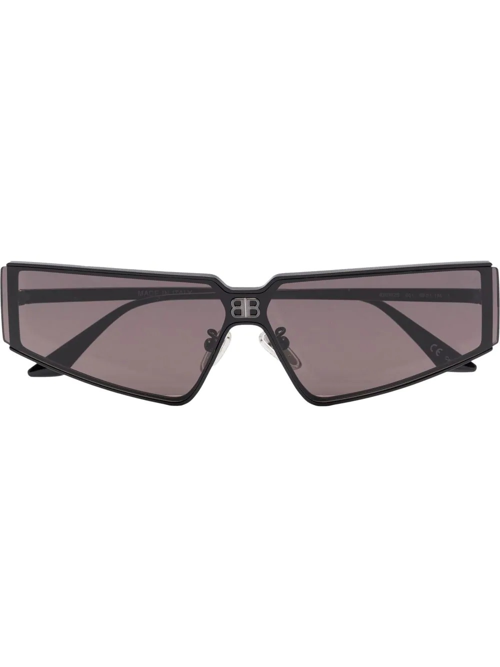 geometric frame sunglasses - 1