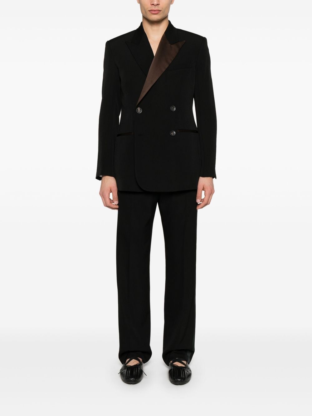 grain de poudre tuxedo blazer - 2