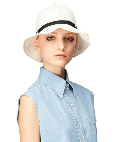 Prada Foldable straw hat outlook