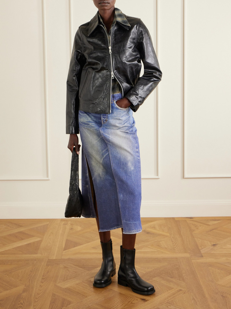 Our Legacy Leather Jacket outlook