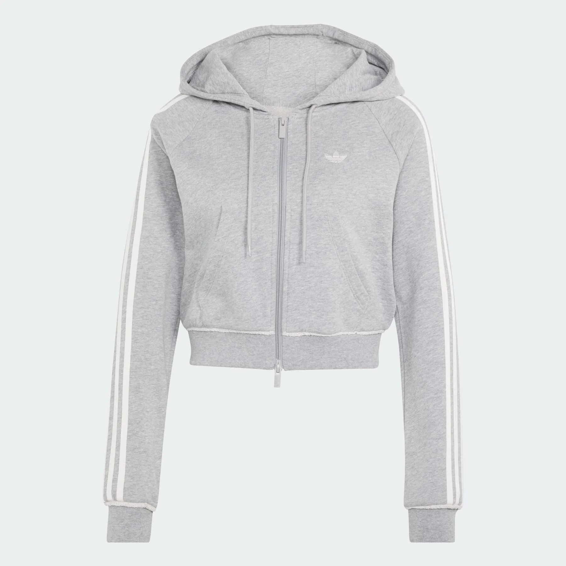 SHORT FRONT ZIP TRACK TOP - 1