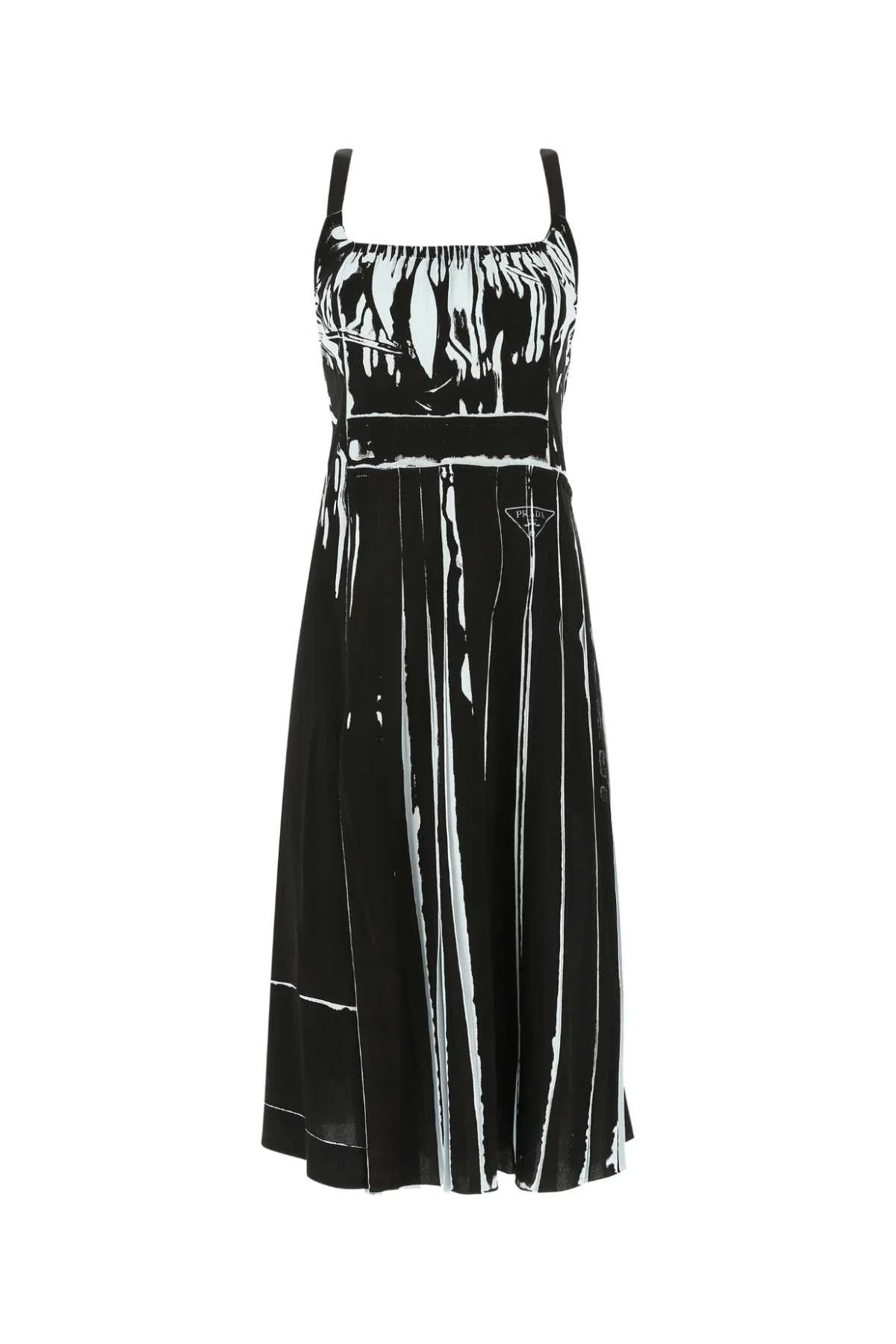 Prada Women Printed Stretch Viscose Dress - 1