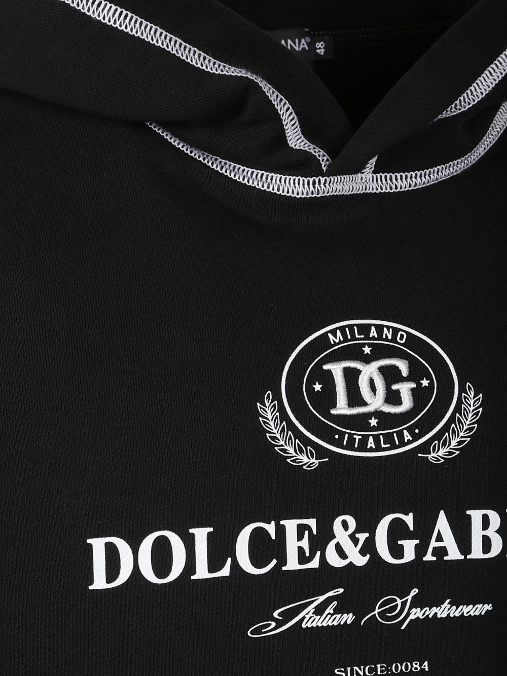 embroidered-logo hoodie - 3