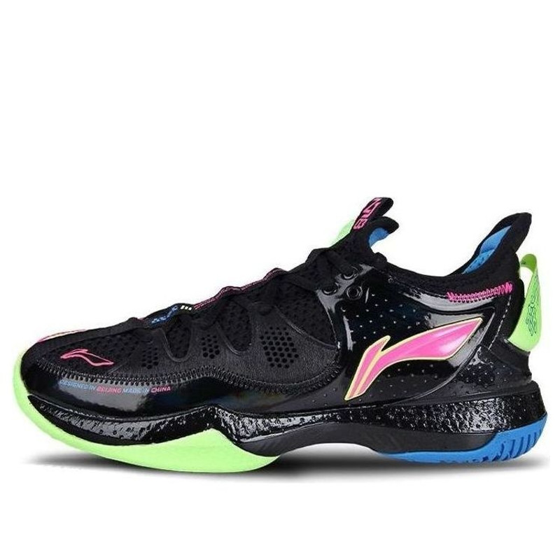 Li-Ning Blast Pro 'Black Green Pink' AYAS024-3 - 1