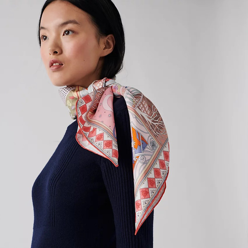 Hermès Objets de Curiosite scarf 90 outlook
