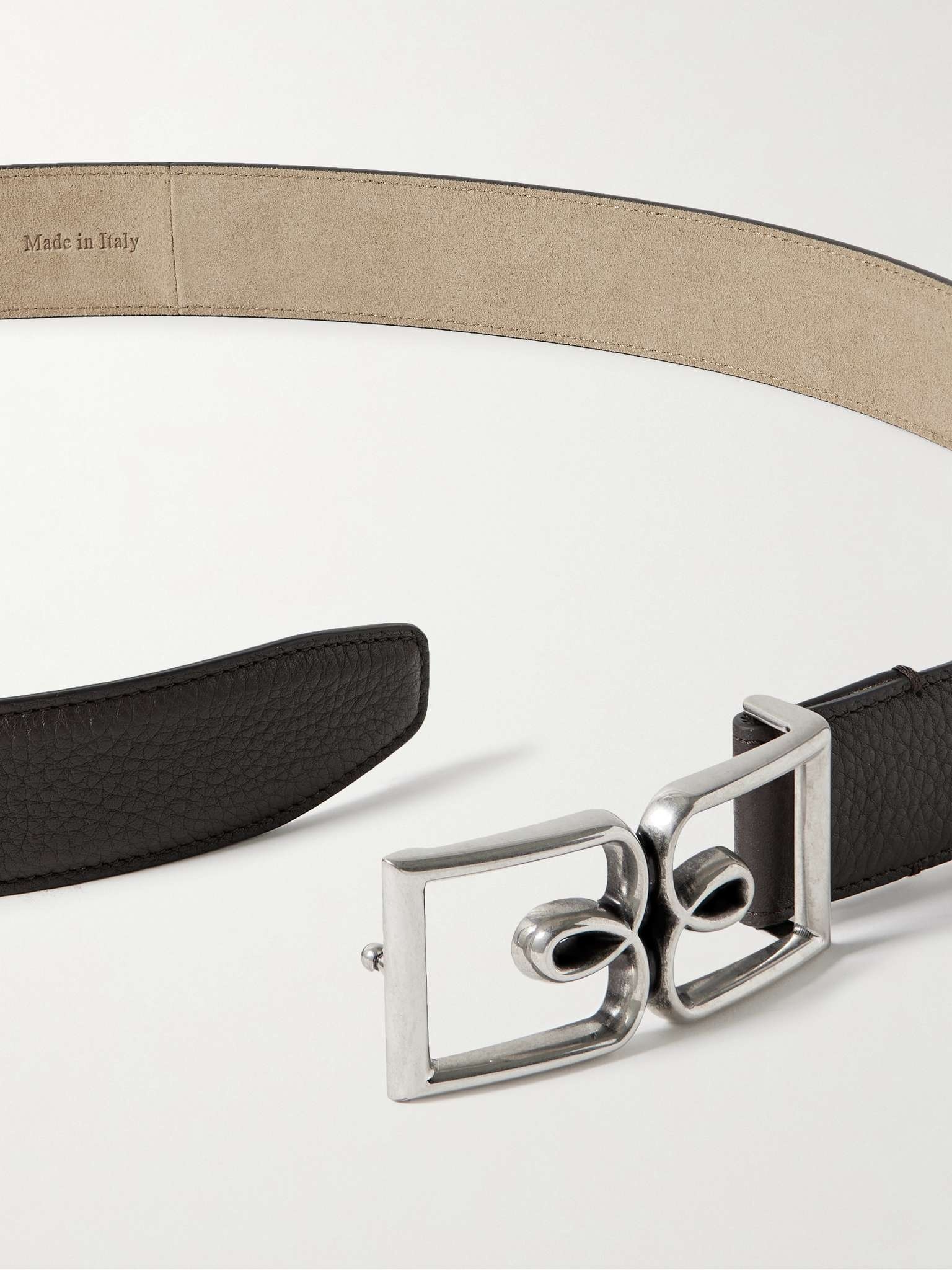 B Volute Echo 3.5cm Full-Grain Venezia Leather Belt - 2